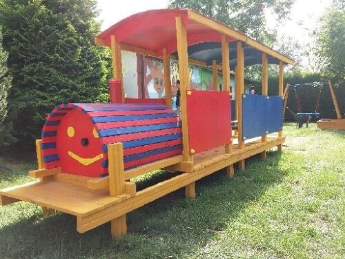 Eisenbahn Spielplatz Kletter Spiel Plätze Spielset Lokomotive Spielplatz Wagen