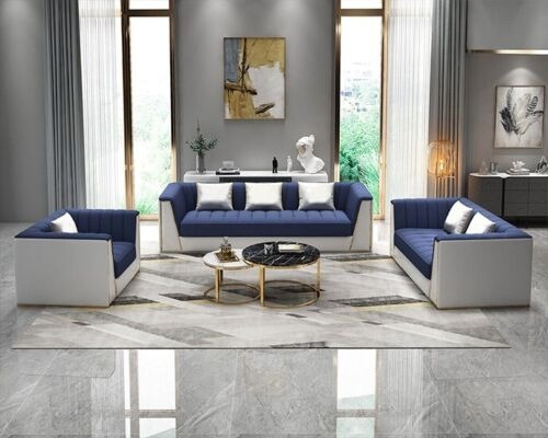 Sofagarnitur 3 2 1 Sitzer Set Design Sofas Polster Couchen Textil Relax Moderne
