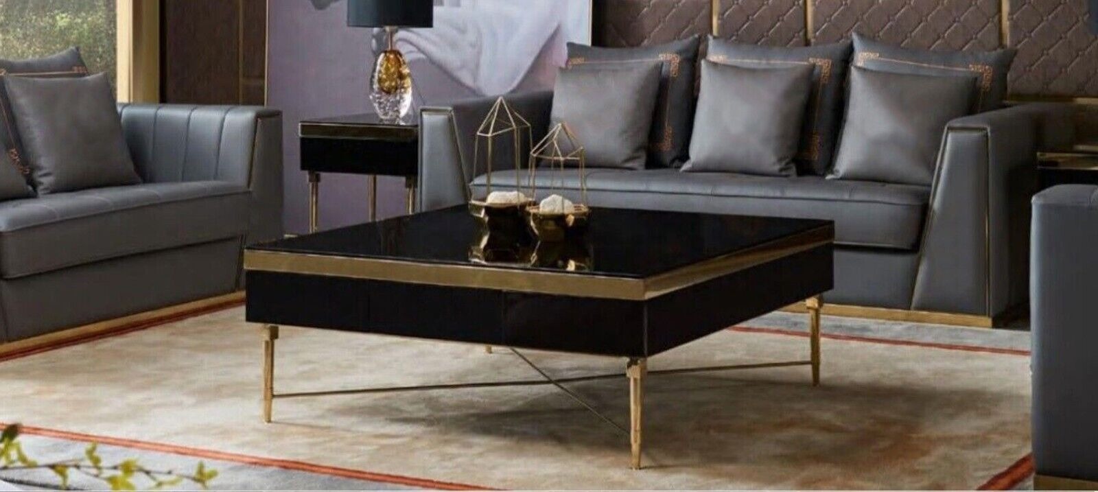 Luxus Couchtisch Holz Tische Wohnzimmer Hochwertige Möbel Beistellitsch Sofa Neu