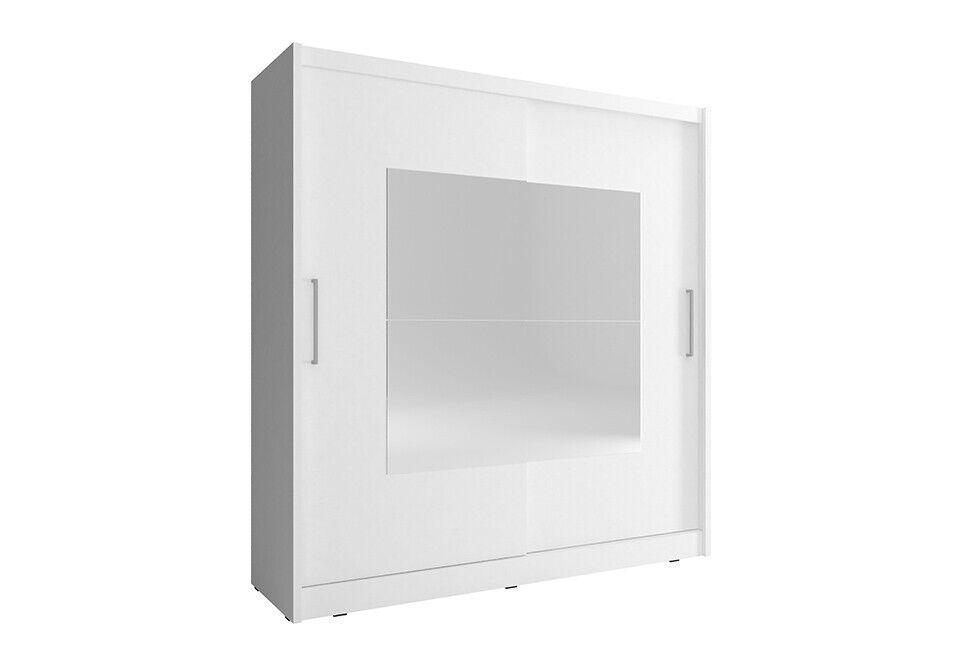 Design Kleider Schrank Schiebe Schränke Holz Schwebe Türen Kleiderschrank 180cm
