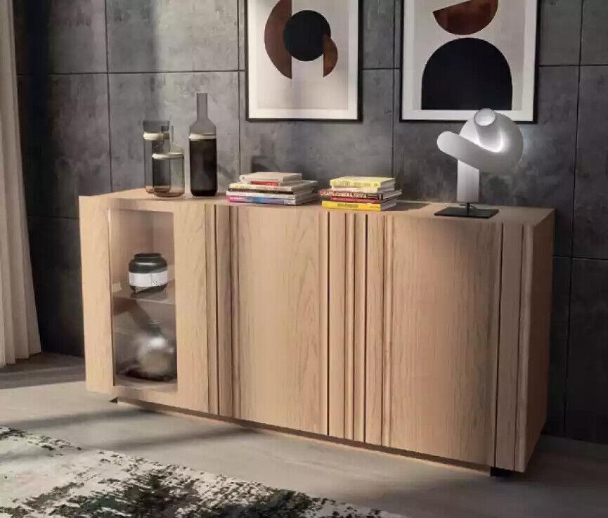 Brauner Sideboard Luxus Kommode Moderner Schrank Holz Möbel Anrichte