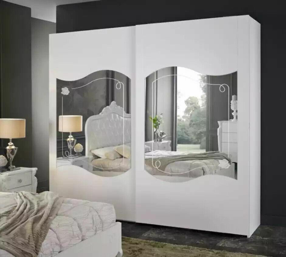Kleiderschrank Garderobenschrank Design Schlafzimmer Schrank Möbel Holz
