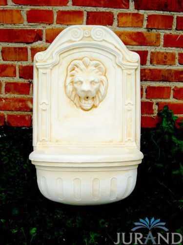 Springbrunnen Fontäne Zierbrunnen Garten Deko 1032 Wand Brunnen 77 cm Steinguss