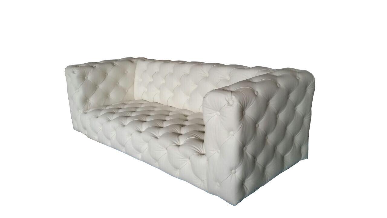 Chesterfield Sofa Polster Couch Ledersofa Designer Lounge Sofas Neu