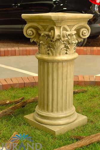 Sockel Säule Stein Statuen Garten Dekoration Podest Skulptur Steinsäule 3010
