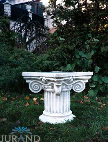 Skulptur Steinsäule Säule Stein Statue Sockel Dekoration Garten Neu Deko 3501