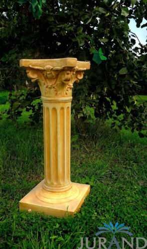 Sockel Säule Stein Statuen Garten Dekoration Podest Skulptur Steinsäule 3508