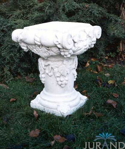 Sockel Säule Stein Statuen Garten Dekoration Podest Skulptur Steinsäule 3505