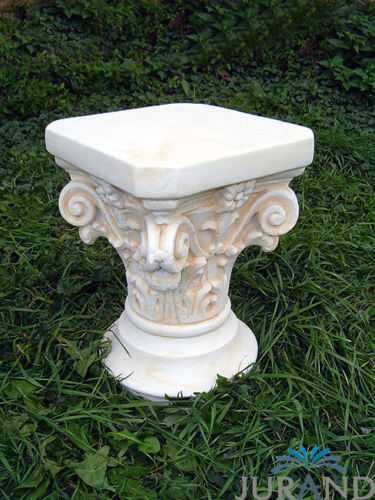 Sockel Säule Stein Statuen Garten Dekoration Podest Skulptur Steinsäule 3506