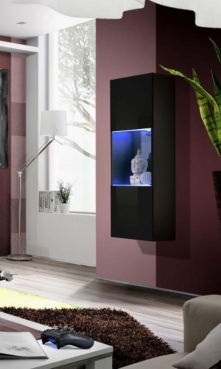 Wohnzimmermöbel Modern Hänge Vitrine Luxus Einrichtung Wandschrank
