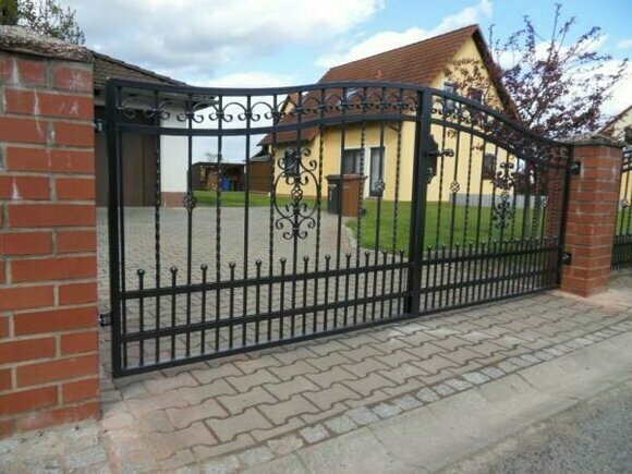 Pforten Garten Haus Klassischer Zaun Tür Pforte 433 Eisen Garten Tore nach Maß