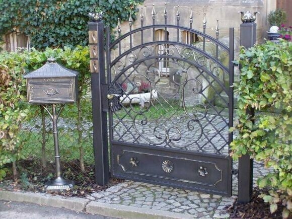 Pforte Garten Haus Klassischer Zaun Tuer Pforte Modell 258