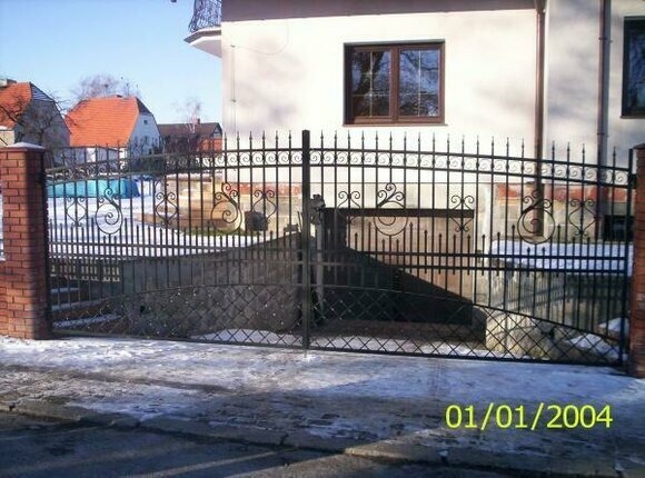 Antik Stil Einfahrt Villa Flügeltor Tor Eingang Tore Maßfertigung Pforte #042