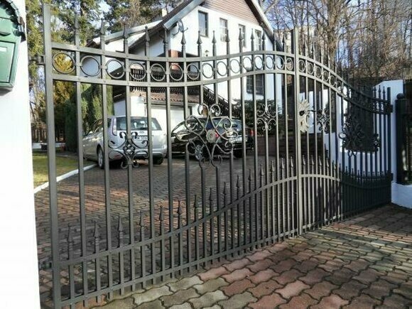 Sonder Anfertigung Flügeltore Handarbeit Maßanfertigung Flügeltor Modell #019