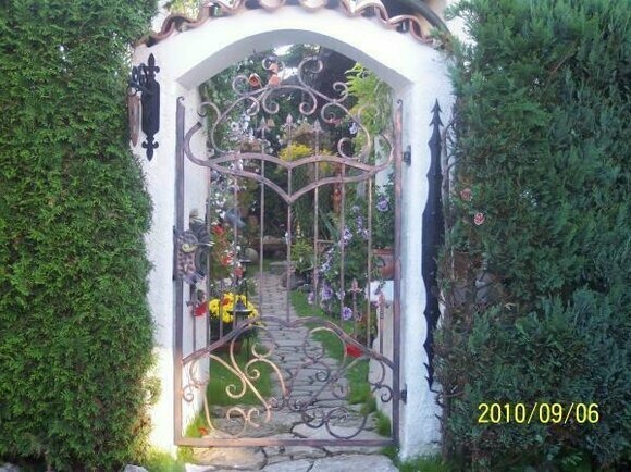 Pforten Garten Haus Klassischer Zaun Tür Pforte 270 Eisen Garten Tore nach Maß