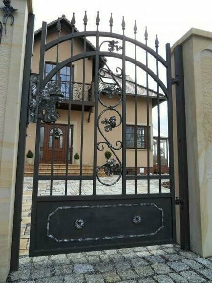 Pforten Garten Haus Klassischer Zaun Tür Pforte 269 Eisen Garten Tore nach Maß