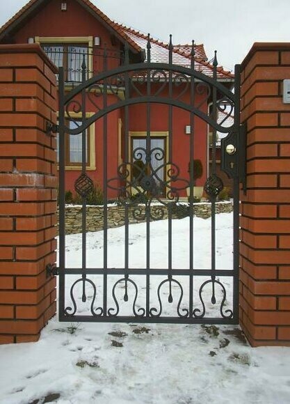 Pforten Garten Haus Klassischer Zaun Tür Pforte 272 Eisen Garten Tore nach Maß