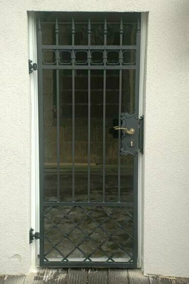 Garten Pforte Haus Tor Eingangs Tür Schmiedeeisen Maßanfertigung Eisen Tore M302