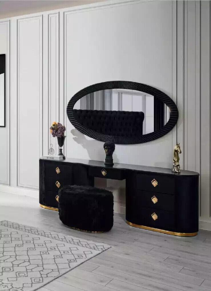 Schminktisch Konsolentisch mit Hocker Schlafzimmer Tische Schminktische