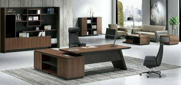 Möbel & Wohnen Schreibtische & Computermöbel Tisch + Regal Schrank 2tlg Set neu