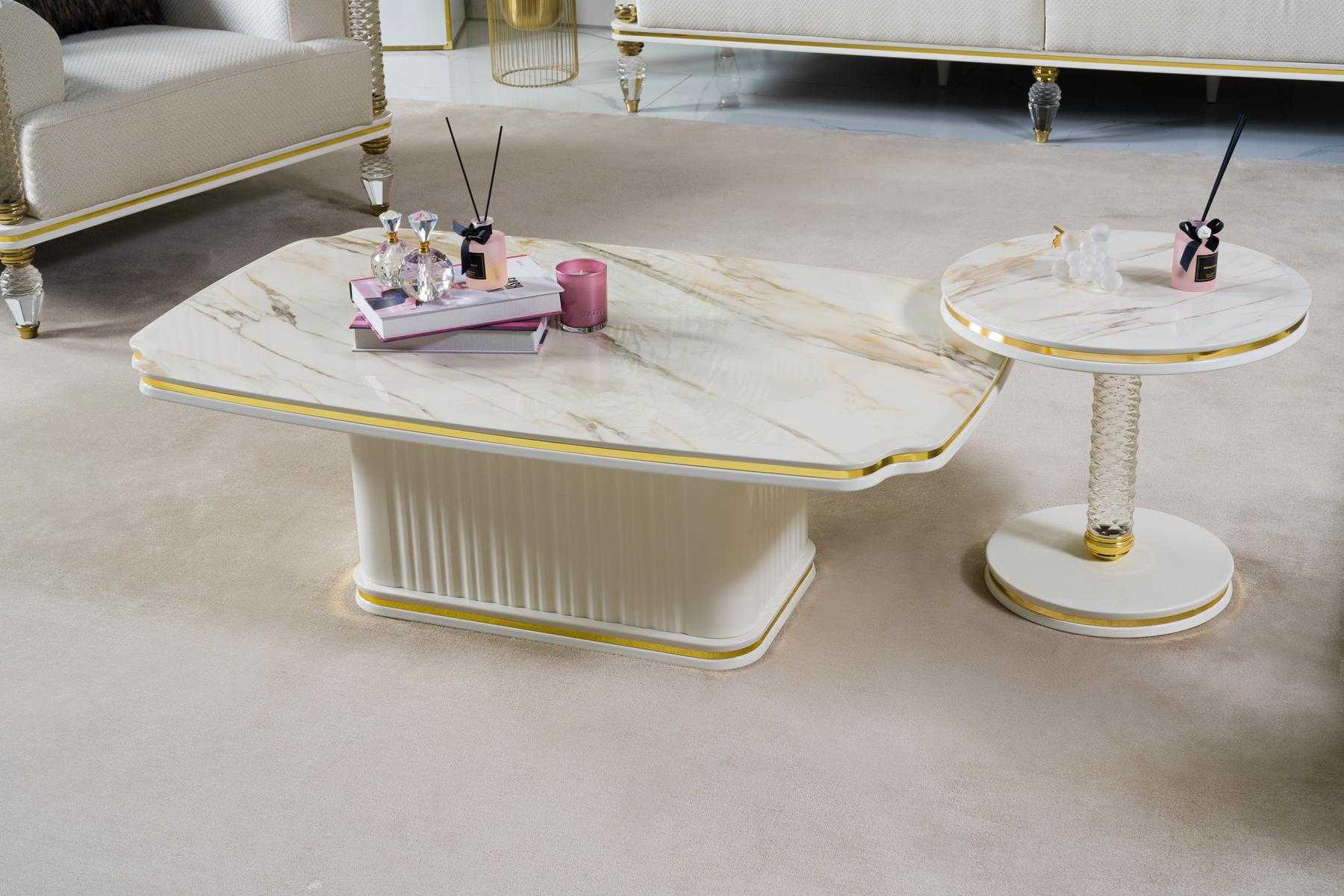 Couchtisch Wohnzimmertisch Luxus Couchtische Beistell Tisch Sofatisch Modern