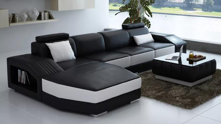 Wohnlandschaft Ecksofa Eckcouch Polster Moderne Design Sofa Sitz Garnituren Neu