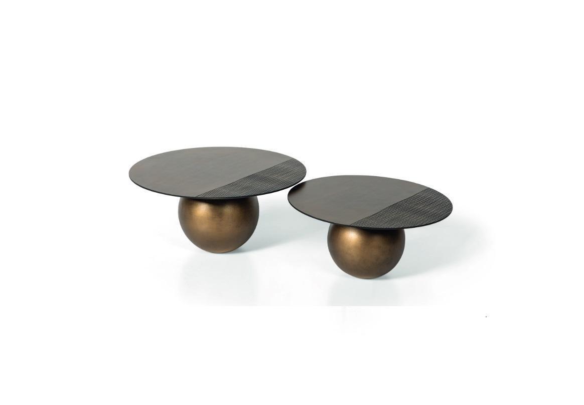 Modern Luxus Couchtisch Doppel Rund 2x Couchtisch Wohnzimmer Möbel Tisch
