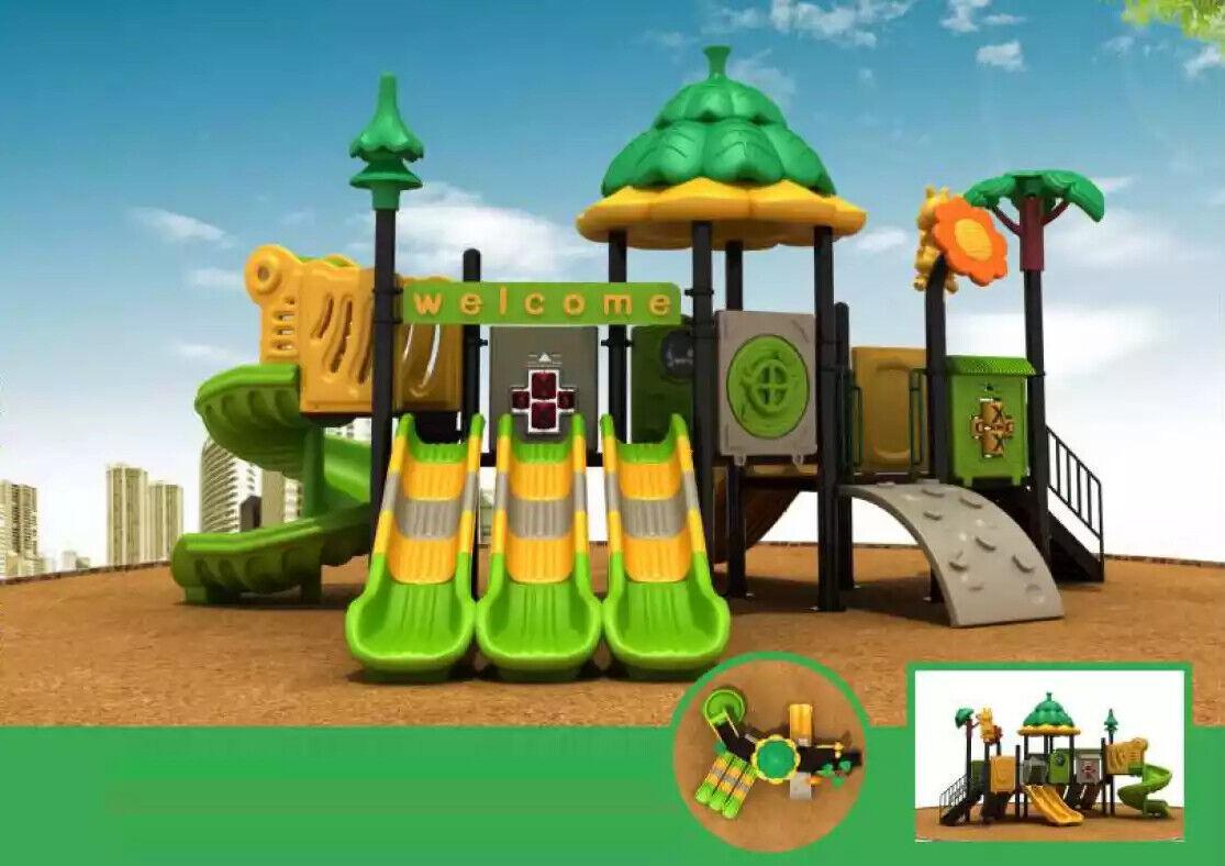 Spielturm mit Rutsche Kletterturm Spielhaus Spielplatz Kletter Gerüst