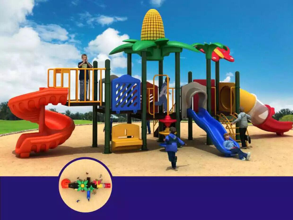 Bunter Spielplatz Spielhaus Toys Outdoor Spielplatz aus Kunststoff