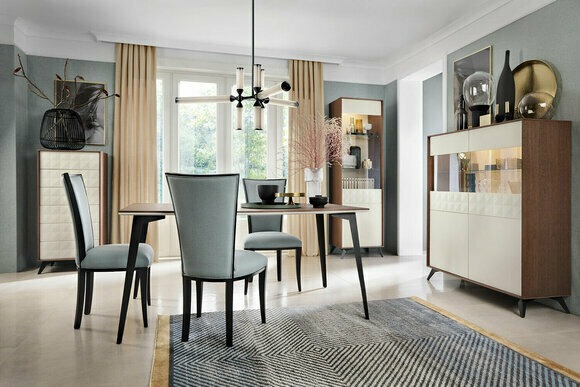 Klassischer designer Esstisch Holz Tisch Tisch Esszimmer Wohnzimmer Modern