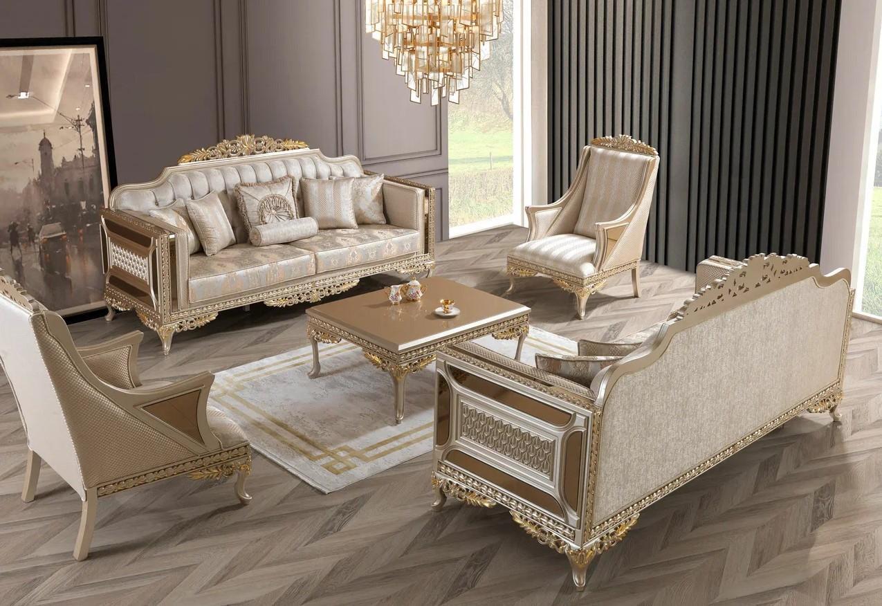 Sofagarnitur 3311 Sitzer Wohnzimmer Set Modern Set Neu Luxus Möbel