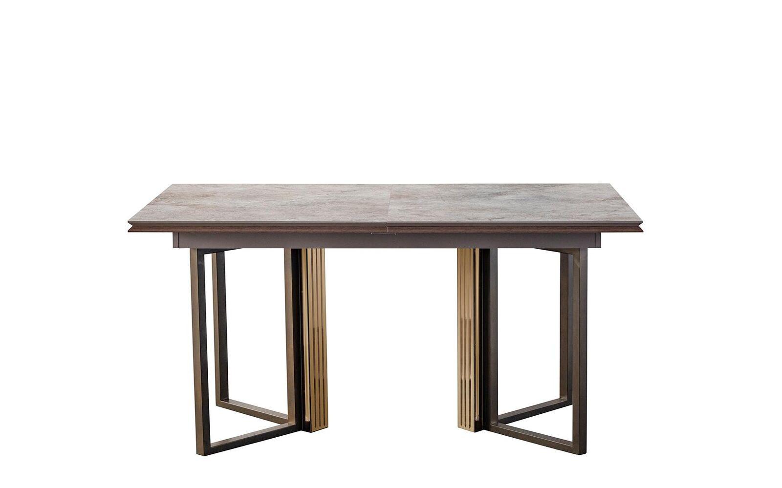 Esszimmertisch Esstisch Tisch Essecke Esszimmer Holz Holztisch Grau