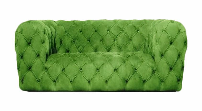 Wohnzimmer Modern Sitzmöbel Sofa Couch Zweisitzer Luxus Einrichtung Chesterfield