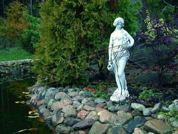 Fontainen Teich Figur Eva Statue Figuren Skulpturen Statuen Skulptur 62cm