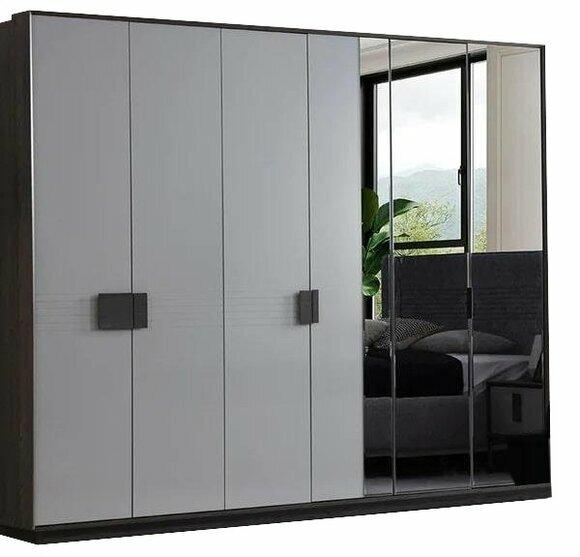 Exklusiver Kleiderschrank Moderne Schlafzimmer Schränke Holz Möbel Neu