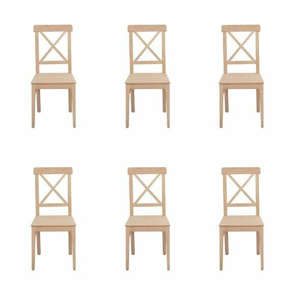 Esszimmerstuhl Designer Braun 4x Stühle Holzstuhl Luxus Einsitzer Ohne Armlehne