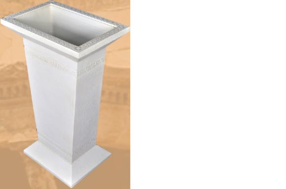 Design Säule Schirm Ständer Stand Fuß für Regenschirm Säulen Skulptur