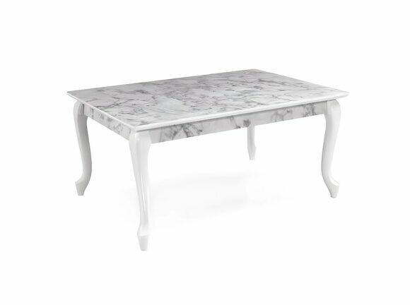 Gemusterter Couchtisch Gästezimmer Beistelltische Wohnzimmer Luxus Möbel