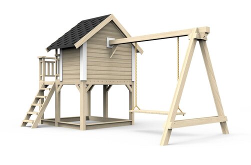 Kinderspielplatz Spielturm Spielplatz Schaukel Rutsch Hüttel Kinderhaus