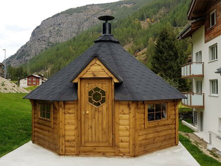 Grill Grillkota Hütte Grillhütte Haus Finnische Grills Grillhaus 14,9 m² Kota