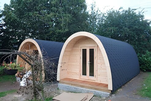 Camping Haus Luxus Campinghaus Häuser Ferienhaus Gartenhaus 3,25x4,80m