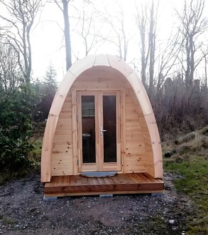 Campinghaus Camping Pod Ferienhaus Wochenendhaus Pinewood Holz Haus Fertig