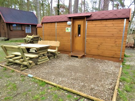 Camping Haus Ferienhaus Winziges Fertighaus Holzhaus 230x480cm Fasshaus