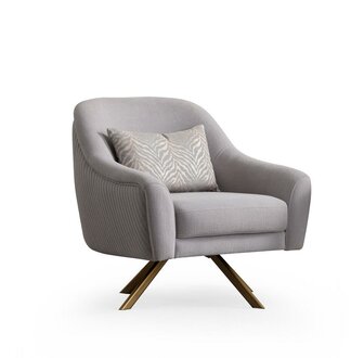Sessel Sitz Modern Design Lehnsessel Holz 1-Sitzer Modern Polster