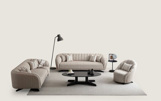 Sofagarnitur 331 Sitzer Set Design Sofa Polster Couchen Couch Modern Luxus Neu