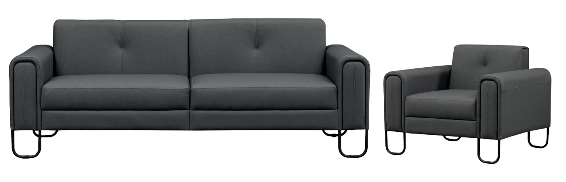 Wohnzimmer Sofagarnitur 3+1 Sitzer Set Sessel Couch Luxus Modern Set 2tlg