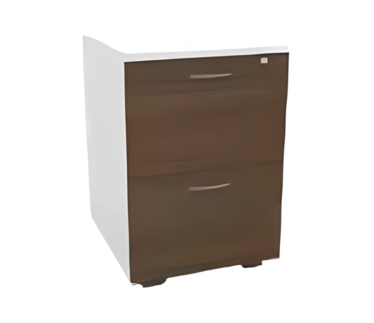 Moderner Kommode Holzmöbel Weiß Braun Stauraum Schubladen Schrank Luxus