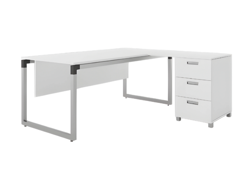 Weißer Schreibtisch Büro Möbel Schreibtische Tisch Tische Eckschreibtisch