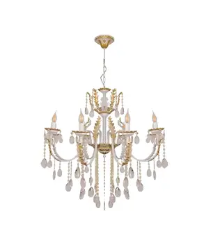 Hängeleuchte Kronleuchter Lampe Kristalllampe Deckenleuchte Lampen 97x130