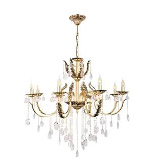 Hängeleuchte Kronleuchter Lampe Kristalllampe Deckenleuchte Lampen 97x130